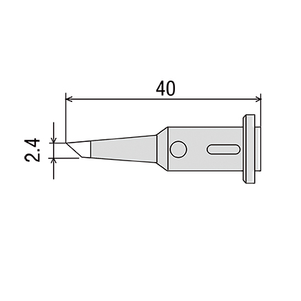 goot GP-501RT-2.4C жало для газового паяльника