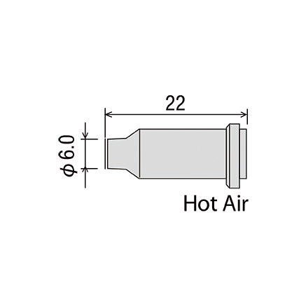 goot GP-510RT-НТ жало для газового паяльника