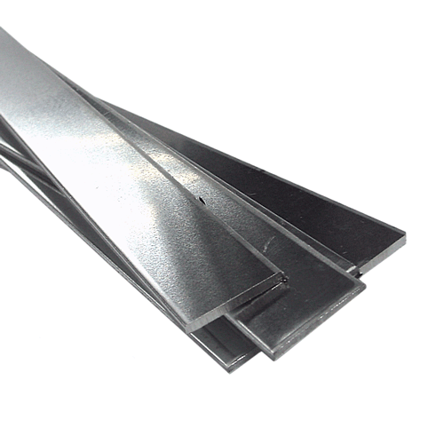 Шина нержавеющая сталь AISI-304 (зеркальная) 1 х 25 х 1000 мм