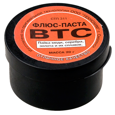 Флюс-паста ВТС, (баночка -20г.)