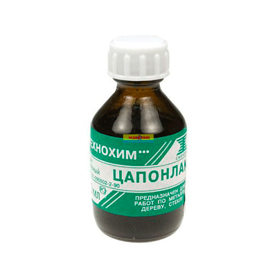Цапон лак зеленый (стекло-флакон 30 мл.)