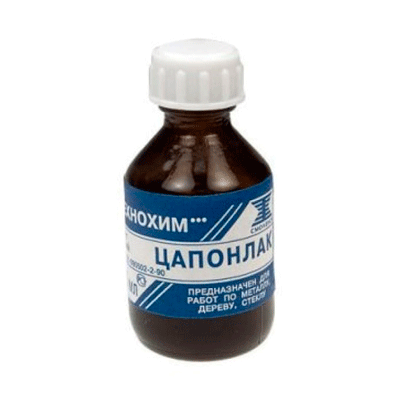 Цапон лак синий (стекло-флакон 30 мл.)