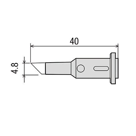 goot GP-501RT-4.8C жало для газового паяльника