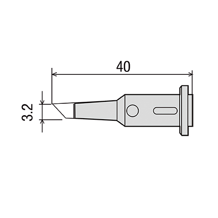 goot GP-501RT-3.2C жало для газового паяльника
