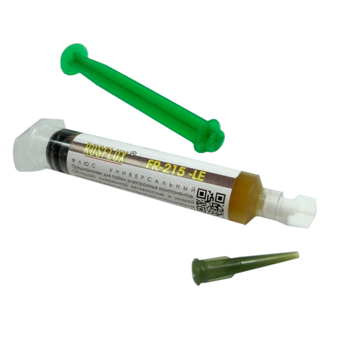 FR-215-LE активированный флюс-гель для BGA и SMD, 10 мл