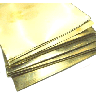 Латунь лист Л63 мягкий 1,5 х 150 х 200 мм