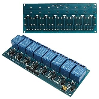 5V 8 Channel relay 10A