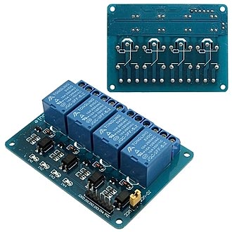 5V 4 channel relay 10A