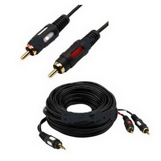 Stereo 3,5 mm - 2 RCA G 5m
