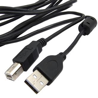 USB2.0 A(m)-USB B(m) FB 1.8m