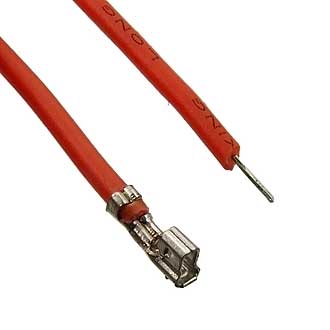 H1 2,50 mm AWG26 0,3m red