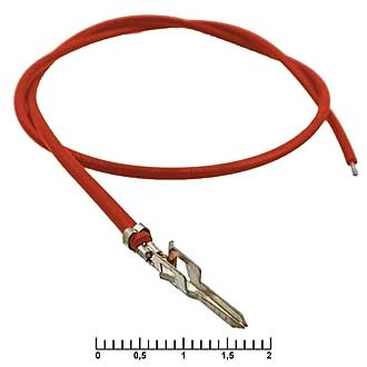 MF-M 4,20 mm AWG20 0,3m red