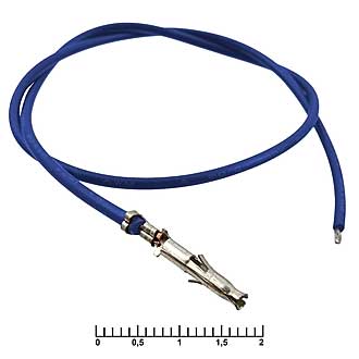 MFC-F 4,50 mm AWG20 0,3m blue