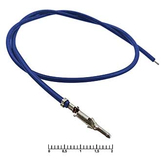 MFC-M 4,50 mm AWG20 0,3m blue