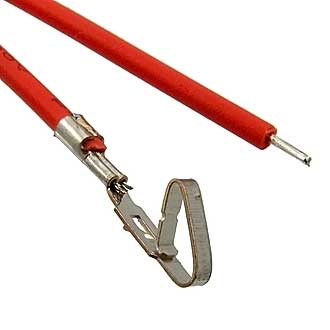 MHU 5,08 mm AWG20 0,3m red