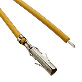 TH-F 5,08 mm AWG20 0,3m yellow