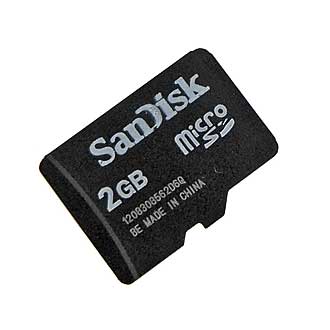 MicroSD  2G Class  4 SanDisk