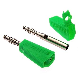 ZP-040 4mm Stackable Plug GREEN