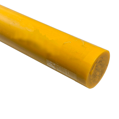 Капролон пруток желтый 70 х 500 мм