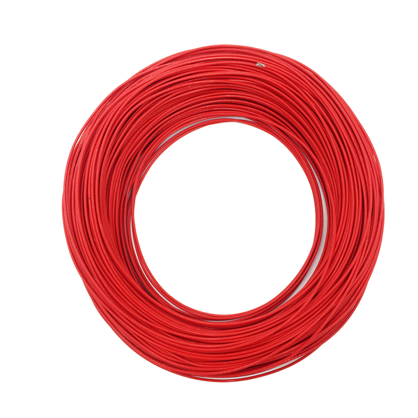 Провод тефлоновый красный 0,12 мм.кв. х 10 м