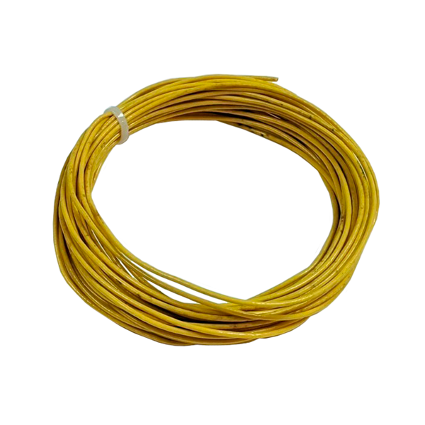 Провод монтажный НВ-4 желтый 0,2 мм.кв. х 10 м