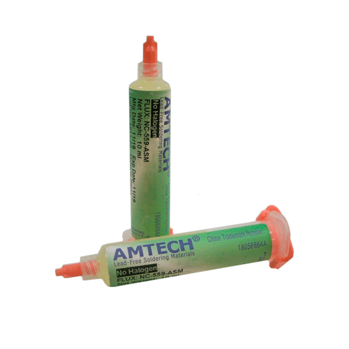 Флюс-гель безотмывочный Amtech NC-559-ASM (зеленая этикетка), 10 г 