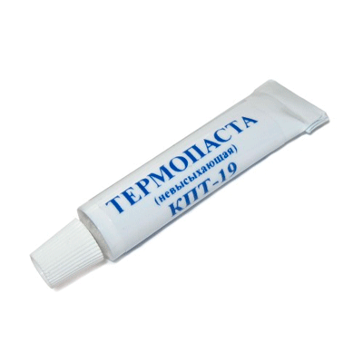Теплопроводная паста КПТ-19 невысыхающая, 17г