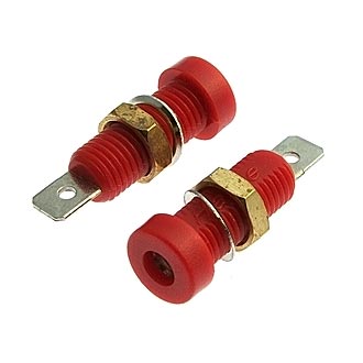 Z032 4mm Socket RED