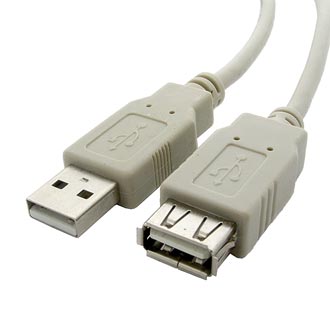 USB-A F  USB-A M 1.5m