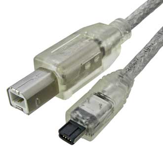 MiniUSB-A M  USB-B M 0.6m