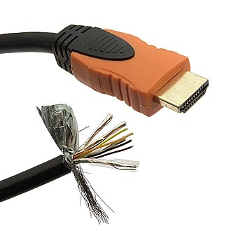 Кабель HDMI 10М с одиним разъемом