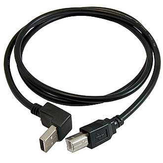 USB-A M-R USB-B M 1m