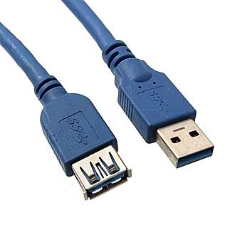 USB3.0-A M USB-A F 1m