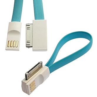 USB to iPhone 4 Magnet Flat 20cm